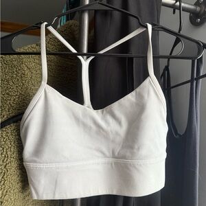 lululemon athletica White Strappy Sports Bra